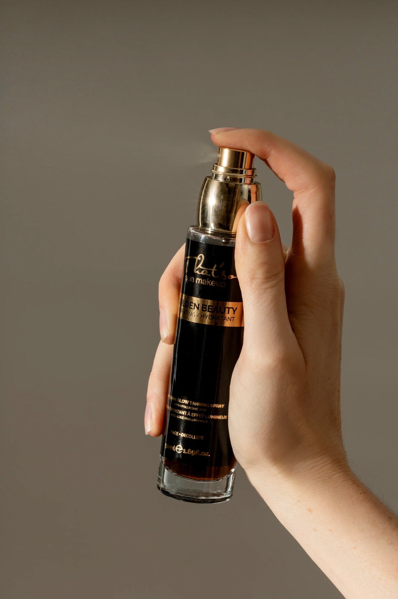 Spray bronzant anti-age