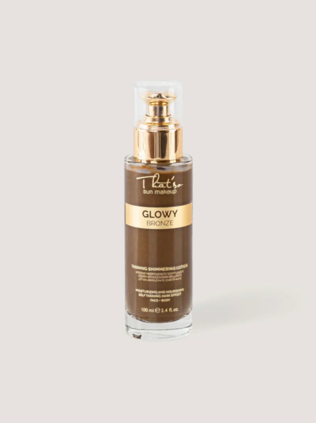 Huile sèche glowy bronze