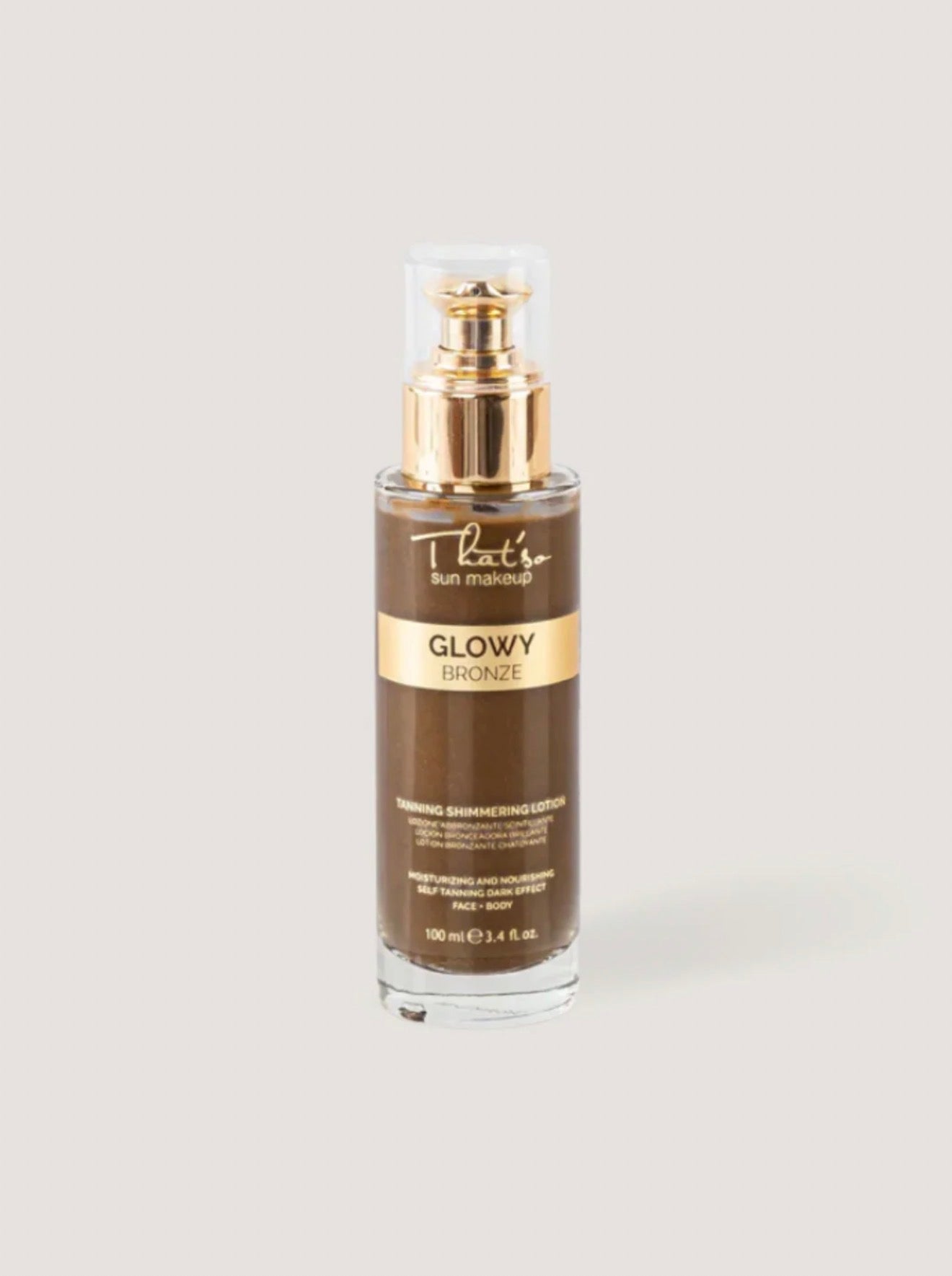 Huile sèche glowy bronze