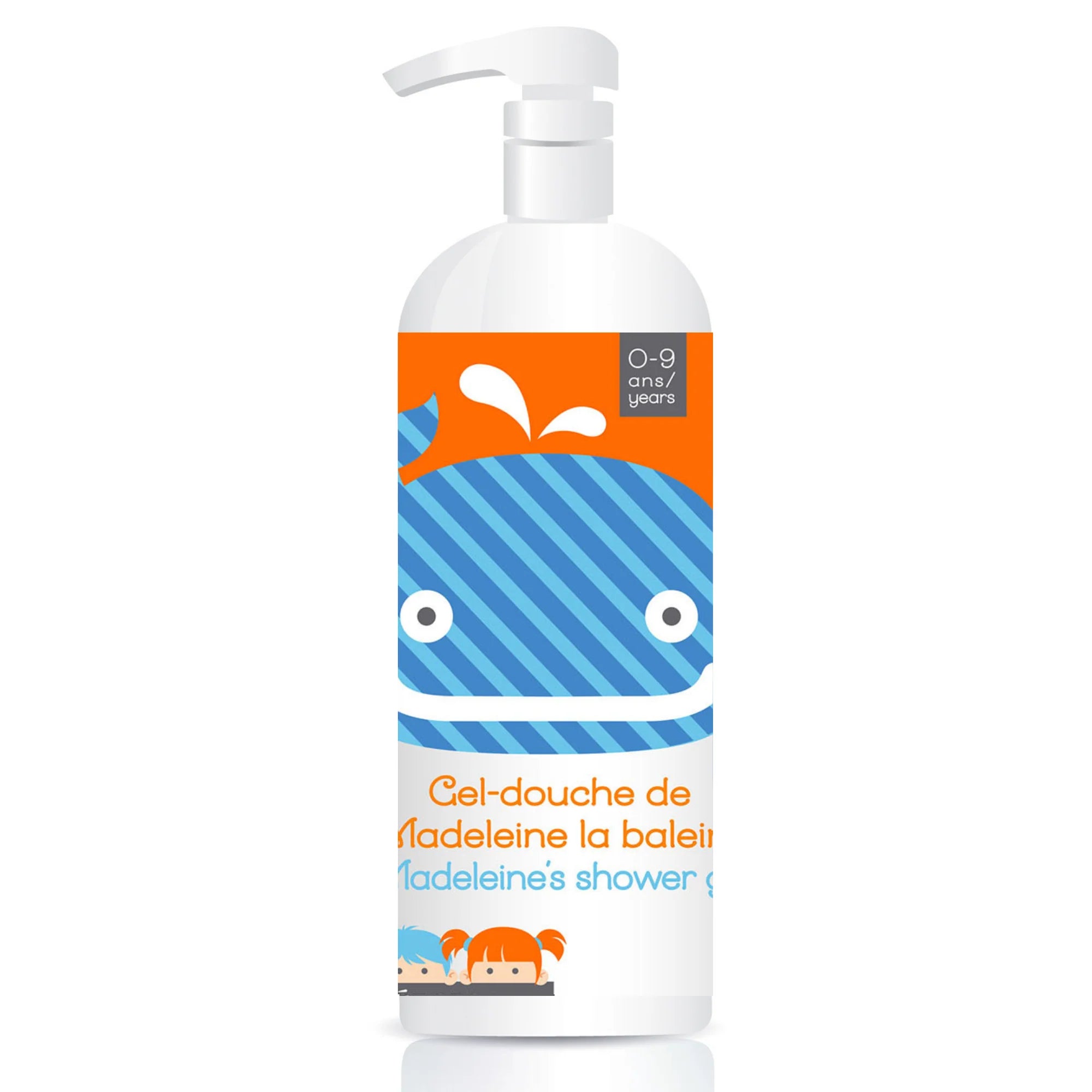 Gel douche Madeleine la Baleine 1L